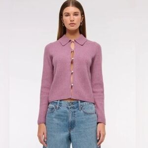 Abercrombie & Fitch Pearl Button Cardigan Size S